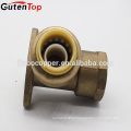 GutenTop Push Fit Fitting Drop Ear Elbow Quick Connector with PEX COPPER CPVC pipe